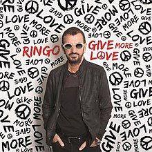 Capa do álbum "Give More Love", de Ringo Starr