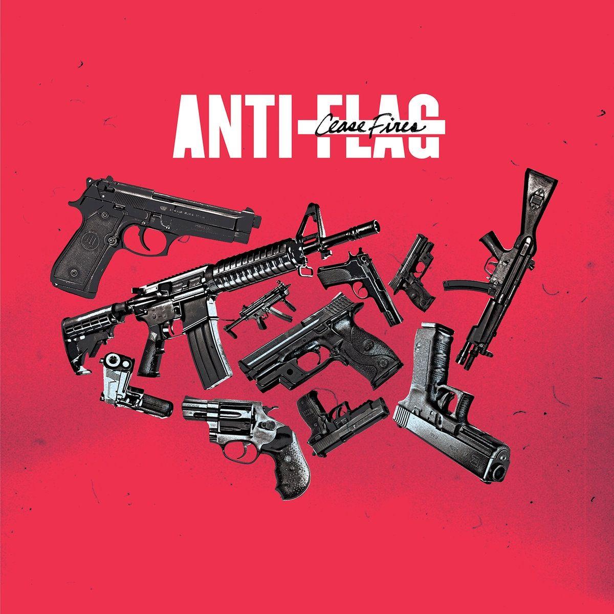 Album cover of "Cease Fires" by Anti-Flag