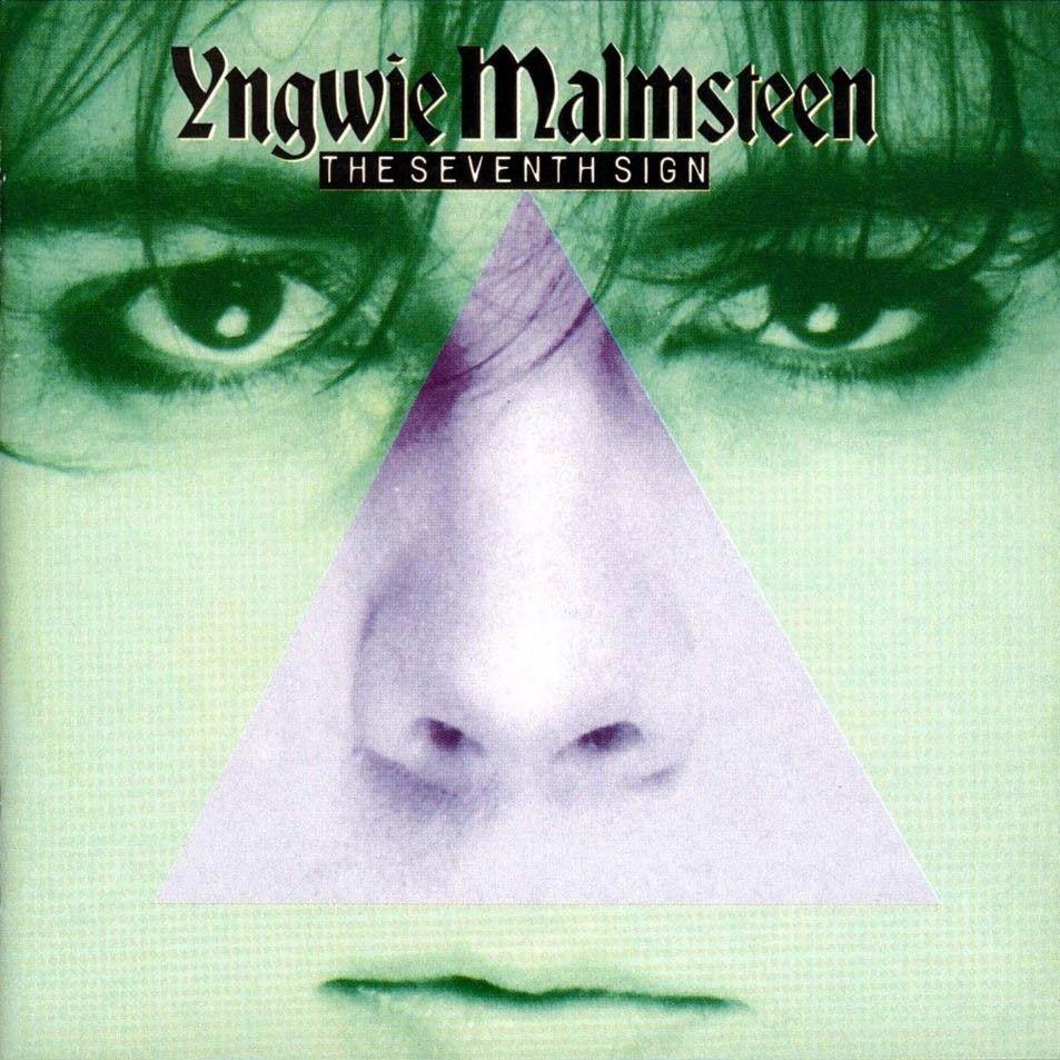 Portada de Álbum "The Seventh Sign", de Yngwie Malmsteen