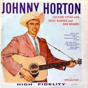 Portada de Álbum "Country Style", de Johnny Horton