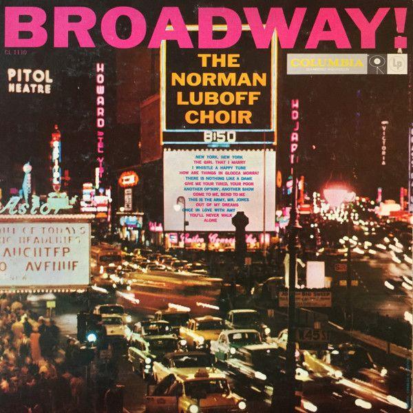 Portada de Álbum "Broadway!", de Norman Luboff Choir