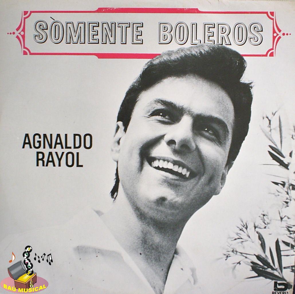 Capa do álbum "Sòmente Boleros", de Agnaldo Rayol