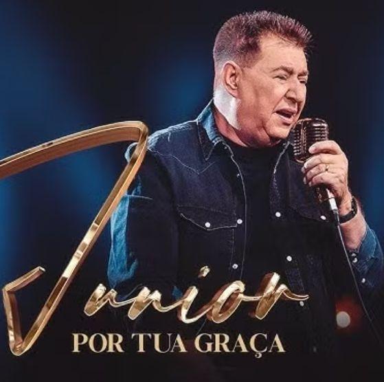 Portada del álbum "Por Tua Graça", de Junior (Gospel)