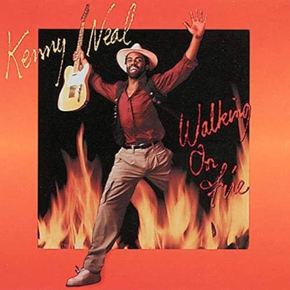 Capa do álbum "Walking On Fire", de Kenny Neal