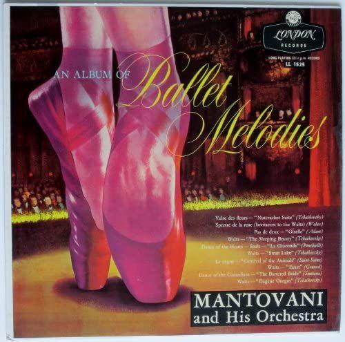Portada de Álbum "An Album Of Ballet Melodies  ", de The Mantovani Orchestra