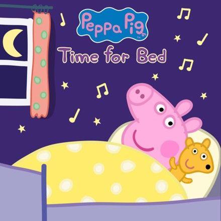 Portada del álbum "Time For Bed", de Peppa Pig