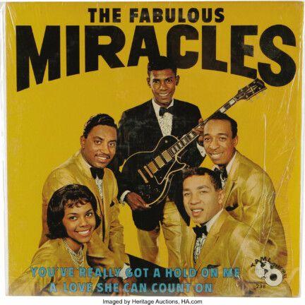 Album cover of "The Fabulous Miracles" by The Miracles