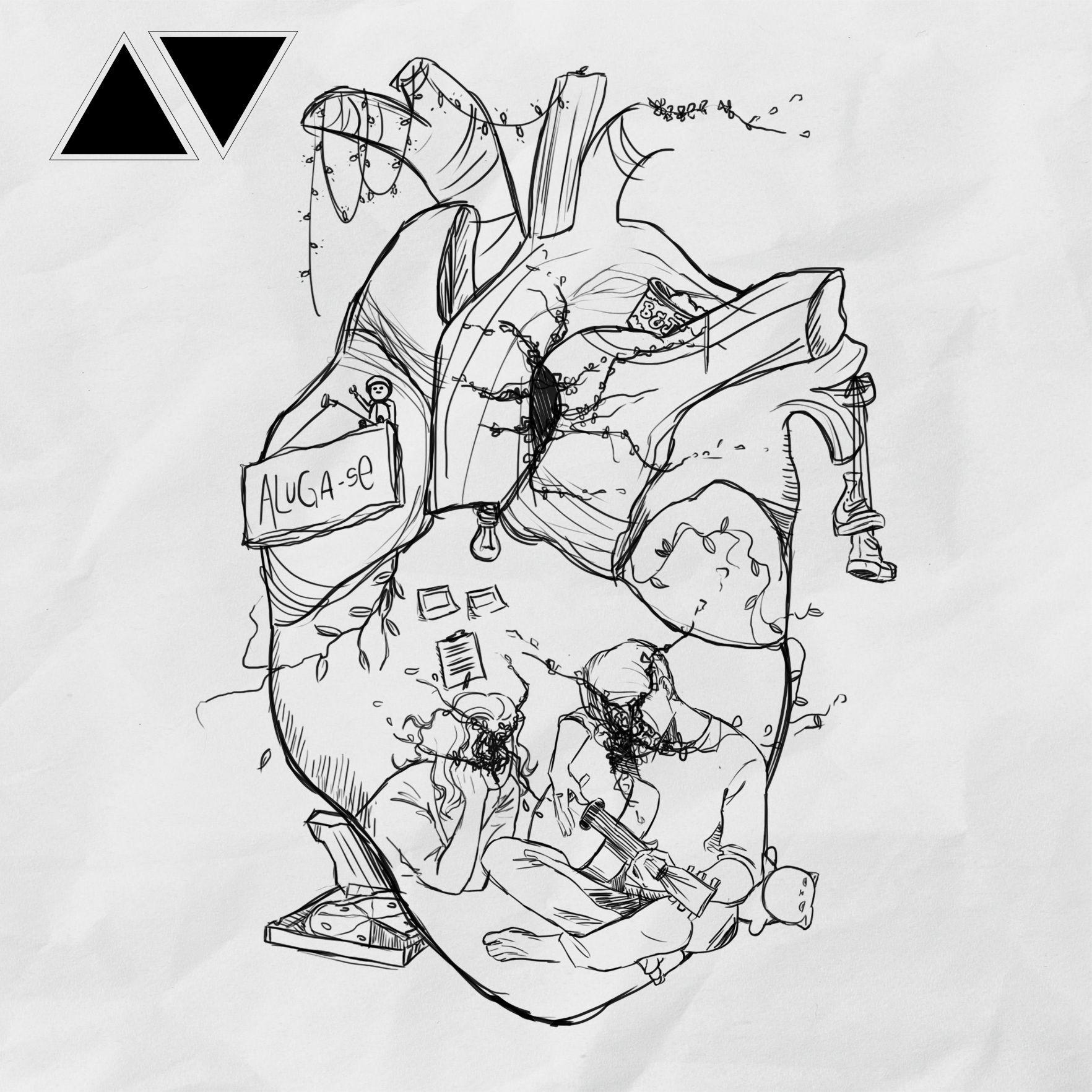 Capa do Single/EP "Aluga-se", de CAVIC