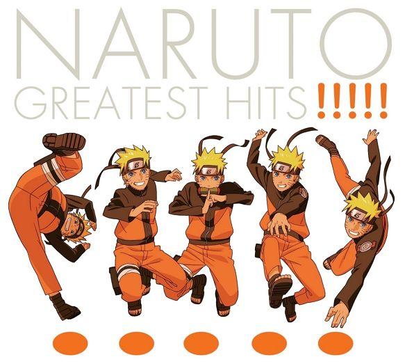 Portada de Álbum "Naruto Greatest Hits!!!!!", de Naruto Shippuuden