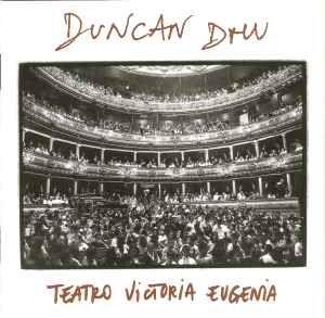 Portada de Álbum "Teatro Victoria Eugenia", de Duncan Dhu