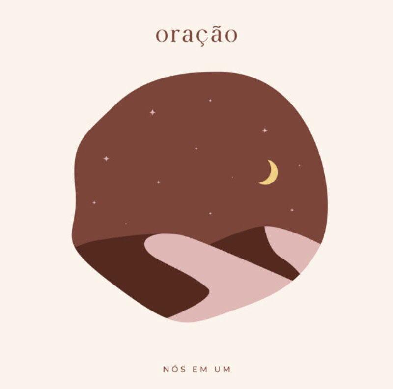 Portada de Sencillo/EP "Oração", de Nós Em Um