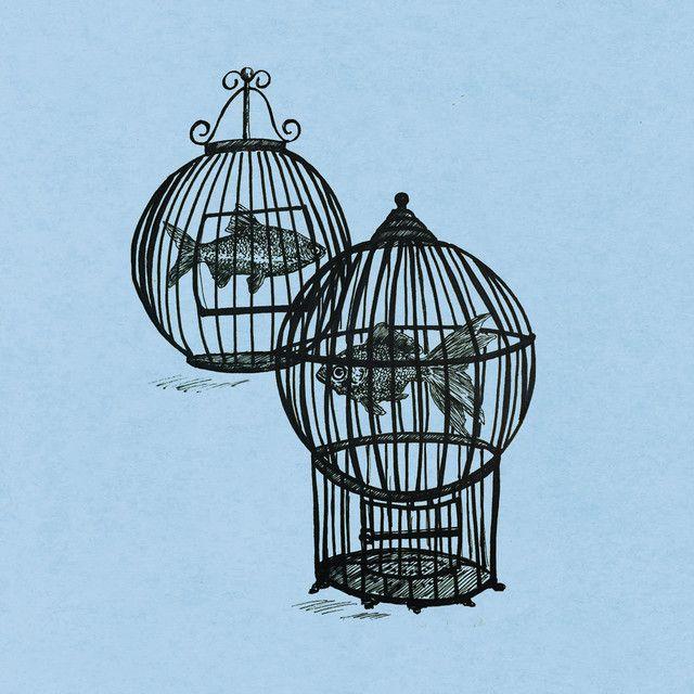 Portada de Álbum "Through the Tides", de Fish In a Birdcage