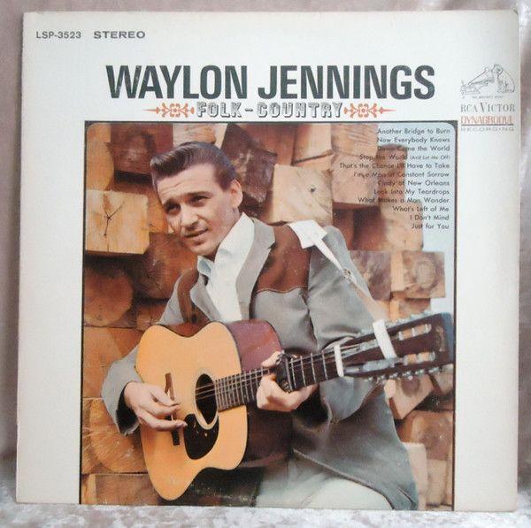 Portada de Álbum "Folk-country", de Waylon Jennings