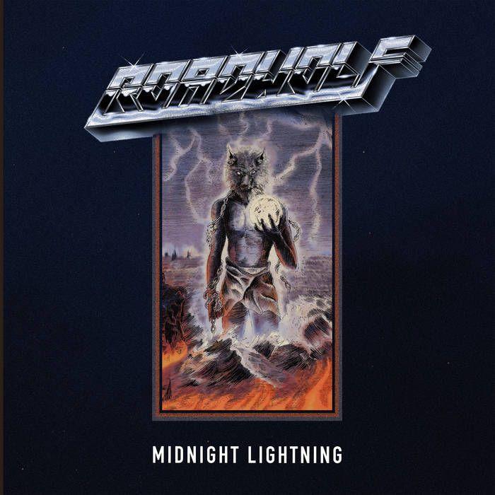 Portada de Álbum "Midnight Lightning", de ROADWOLF