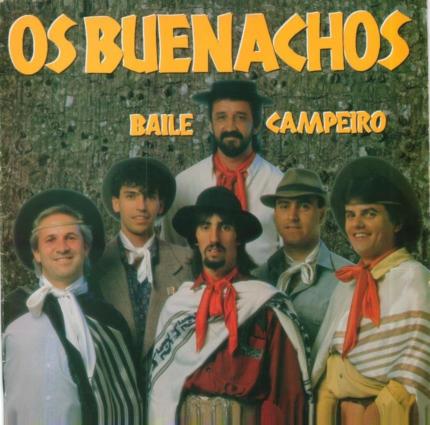 Portada de Álbum "Baile Campeiro", de Os Buenachos