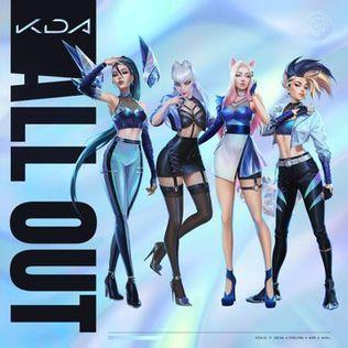 Capa do Single/EP "All Out", de KDA (DJ)