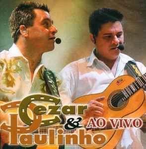 Capa do Álbum "Ao Vivo ", de Cezar e Paulinho