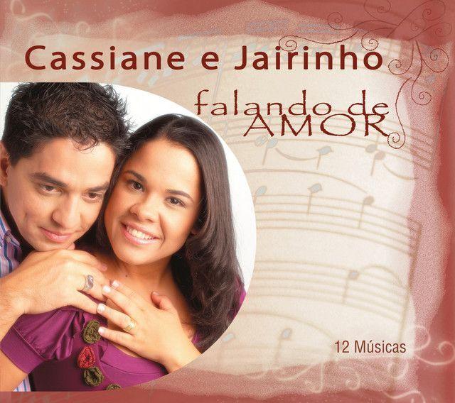 Capa do Álbum "Falando de Amor", de Cassiane & Jairinho