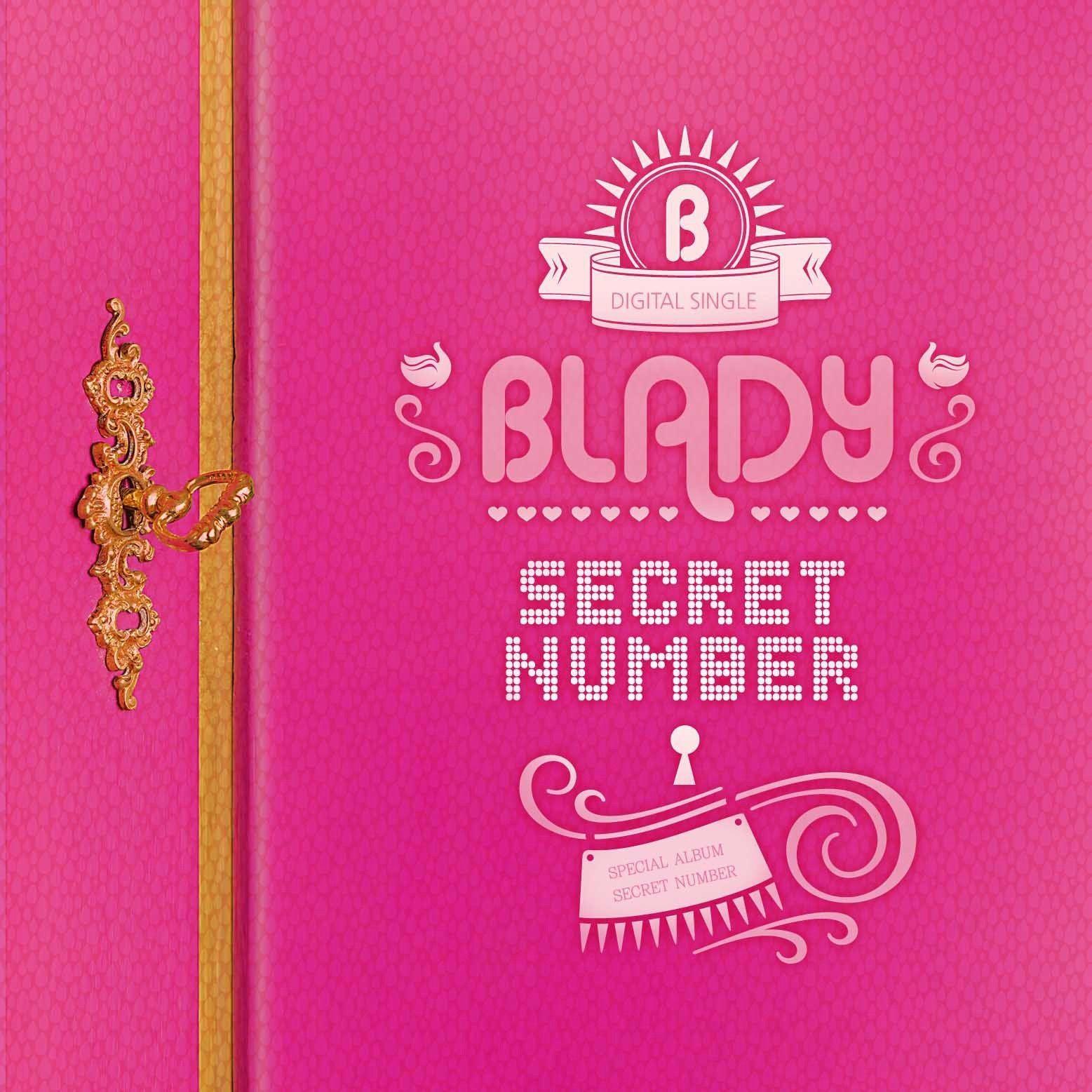Portada de Sencillo/EP "Secret Number (비밀열쇠)", de Blady
