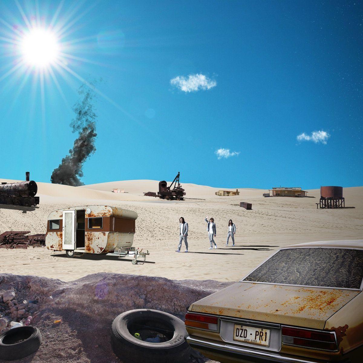 Capa do Álbum "Positive Rising: Part 1", de Dz Deathrays