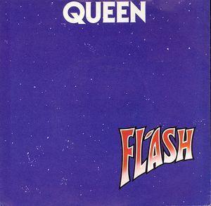Capa do álbum "Flash", de Queen