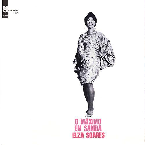 Capa do álbum "O Máximo Em Samba", de Elza Soares