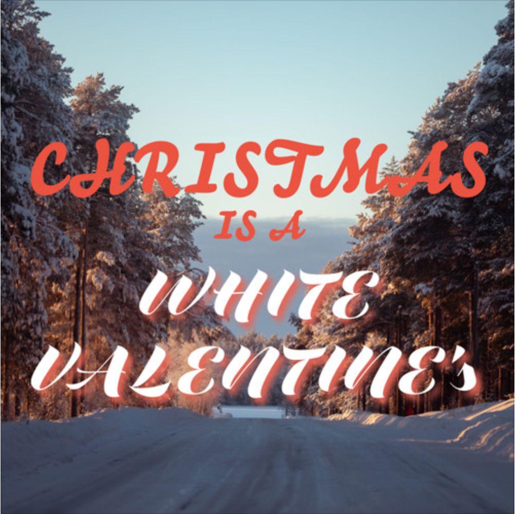 Capa do Single/EP "Christmas Is a White Valentine's", de Freyr