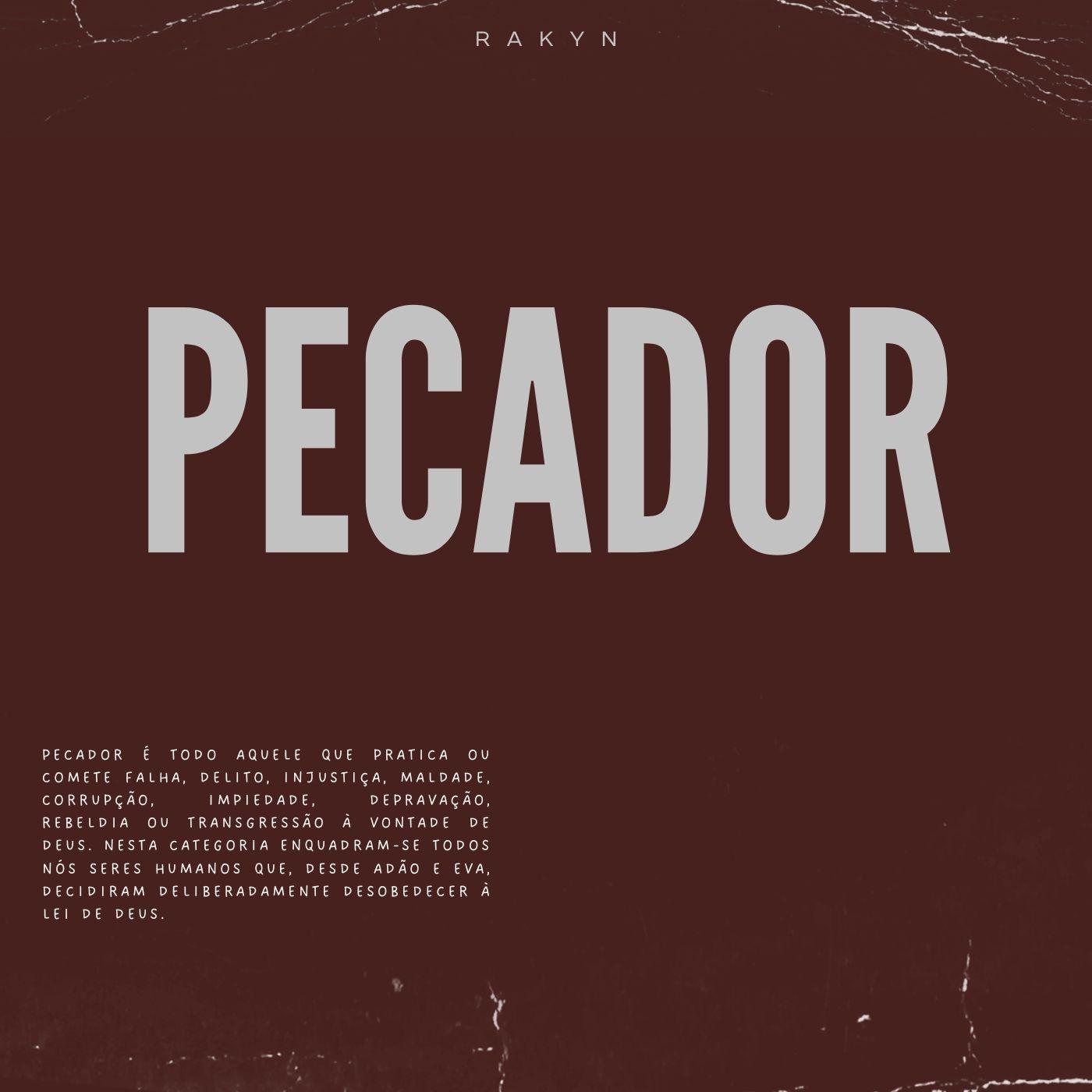 Capa do Single/EP "Pecador", de Rakyn
