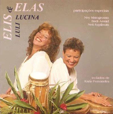 Portada de Álbum "Elis & Elas ", de Luli e Lucina