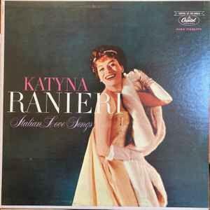 Portada de Álbum "Italian Love Songs", de Katyna Ranieri