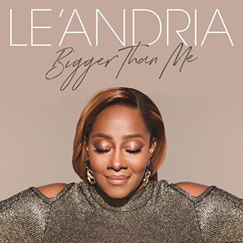 Capa do Álbum "Bigger Than Me", de Le’Andria Johnson