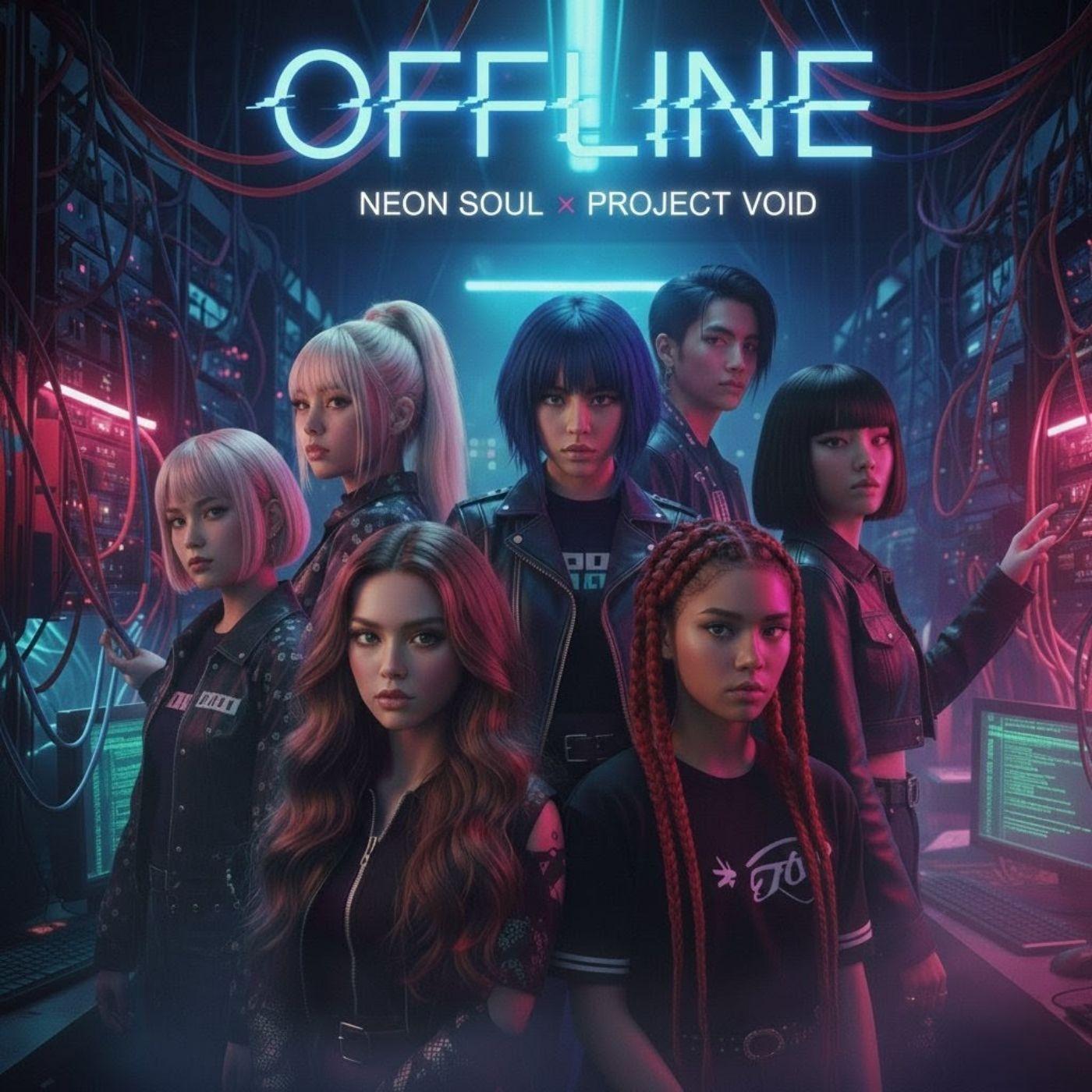Cover for Single/EP "OFFLINE (오프라인) (feat. project void)" by Neonsoul