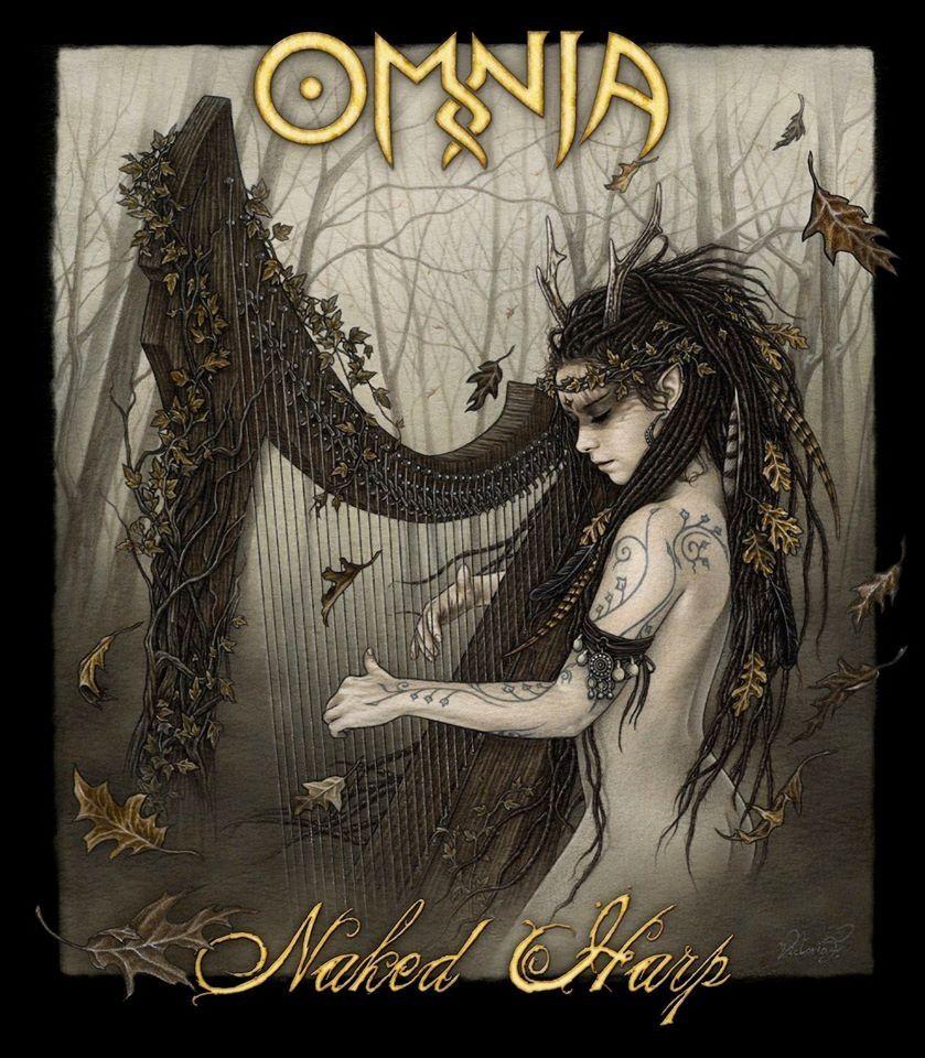 Portada de Álbum "Naked Harp", de Omnia