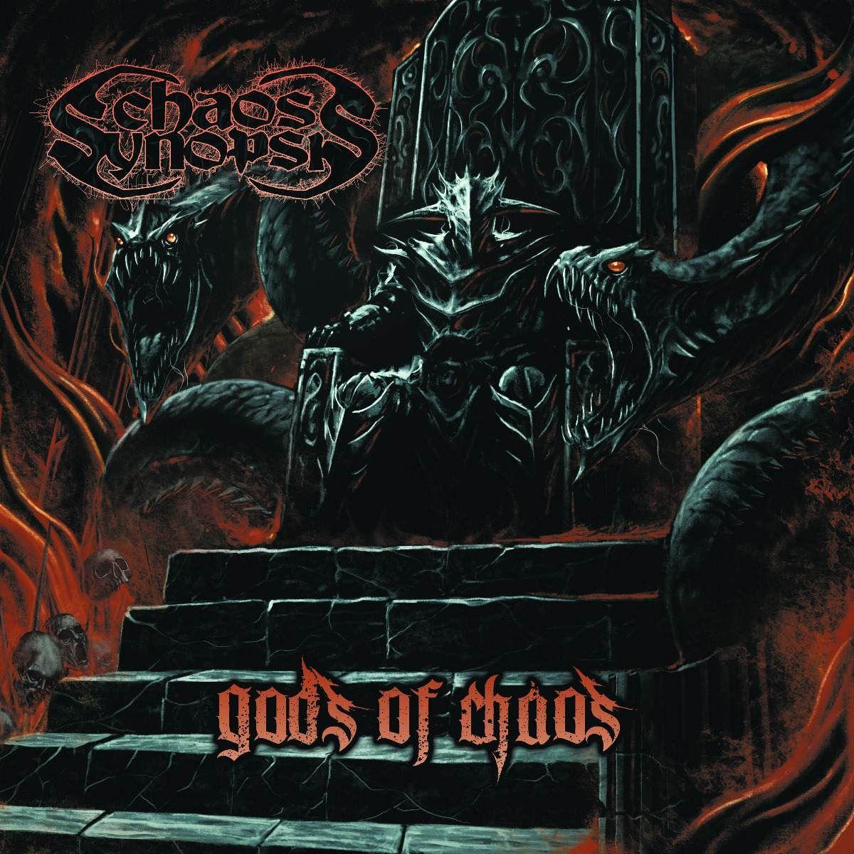 Portada de Álbum "Gods Of Chaos", de Chaos Synopsis