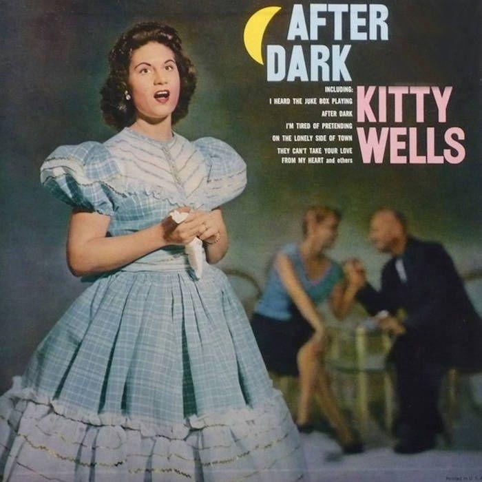Capa do Álbum "After Dark", de Kitty Wells