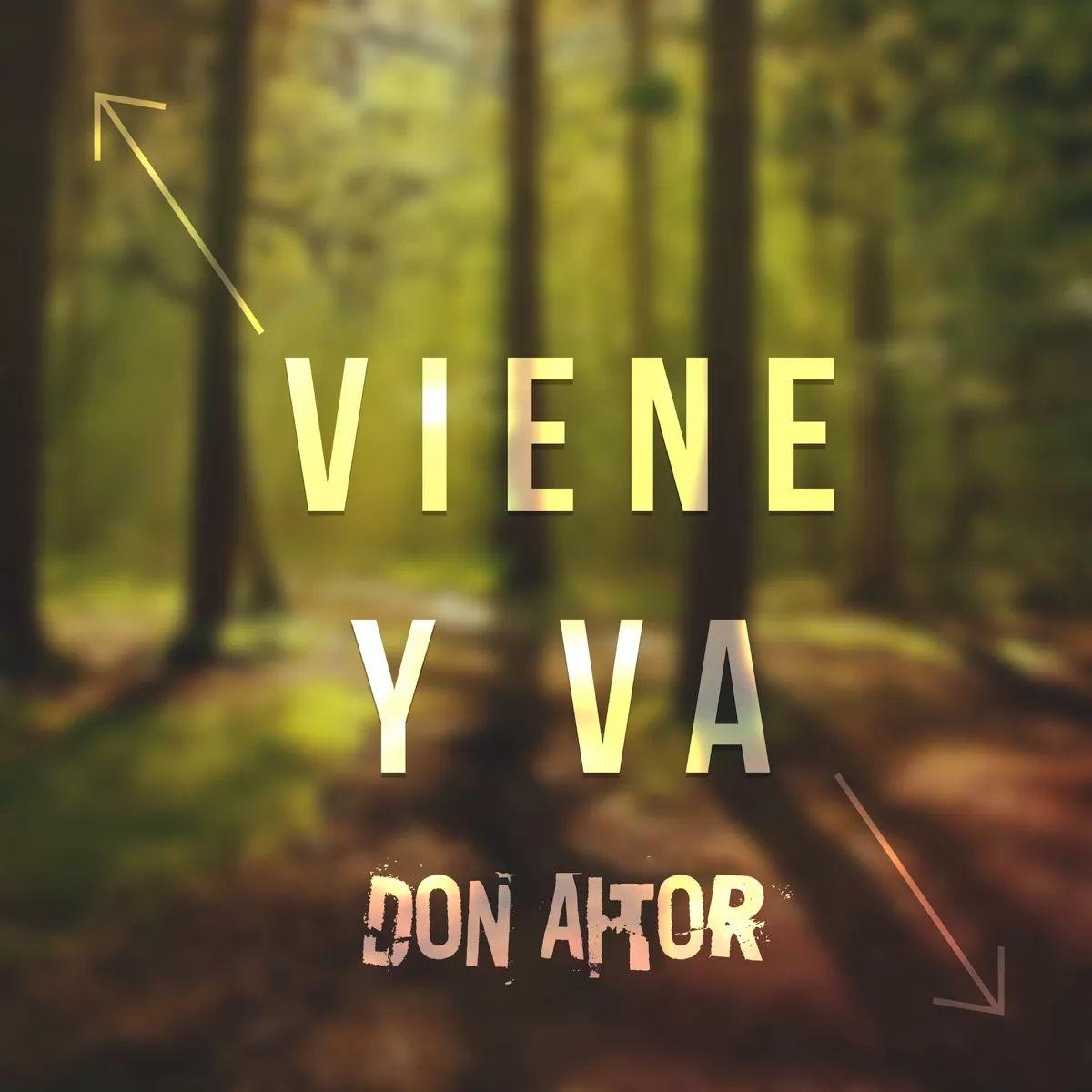 Capa do álbum "Viene y Va", de Don Aitor