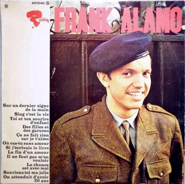 Portada de Álbum "Sur Un Dernier Signe de la Main", de Frank Alamo
