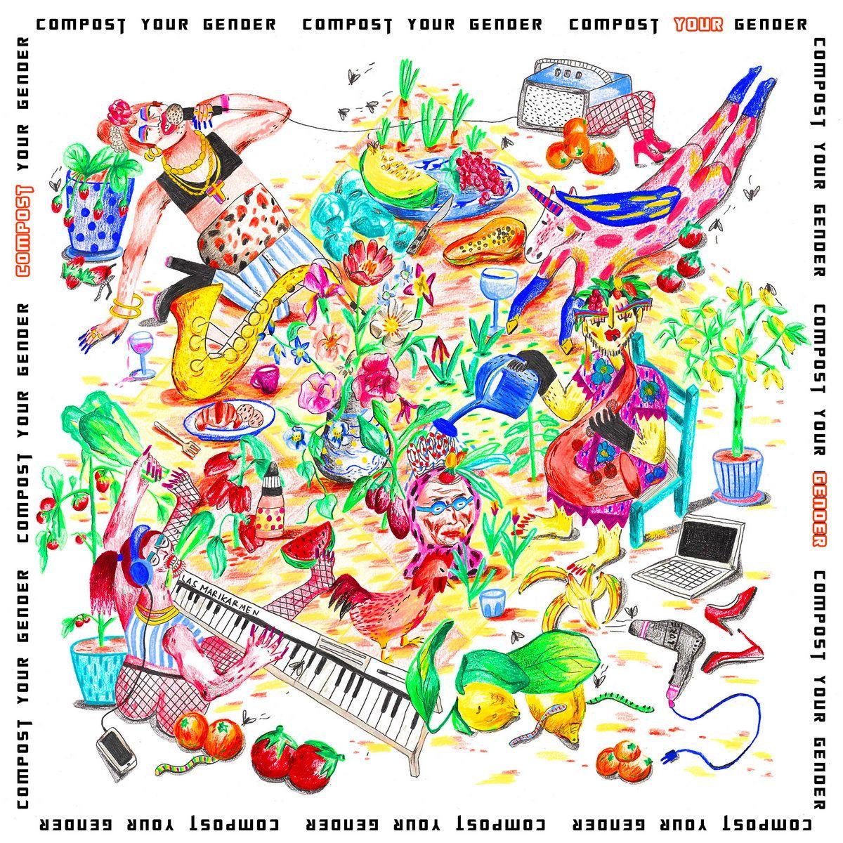 Capa do Álbum "Compost Your Gender", de Las Marikarmen