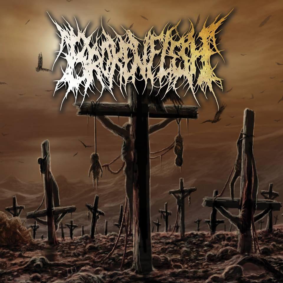 Capa do Álbum "Broken Flesh", de Broken Flesh