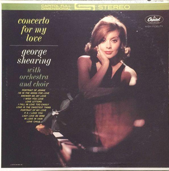Portada de Álbum "Concerto For My Love", de George Shearing