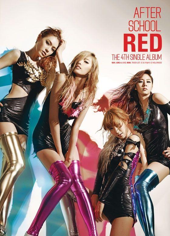 Portada del álbum "Red (A.S. RED)", de After School