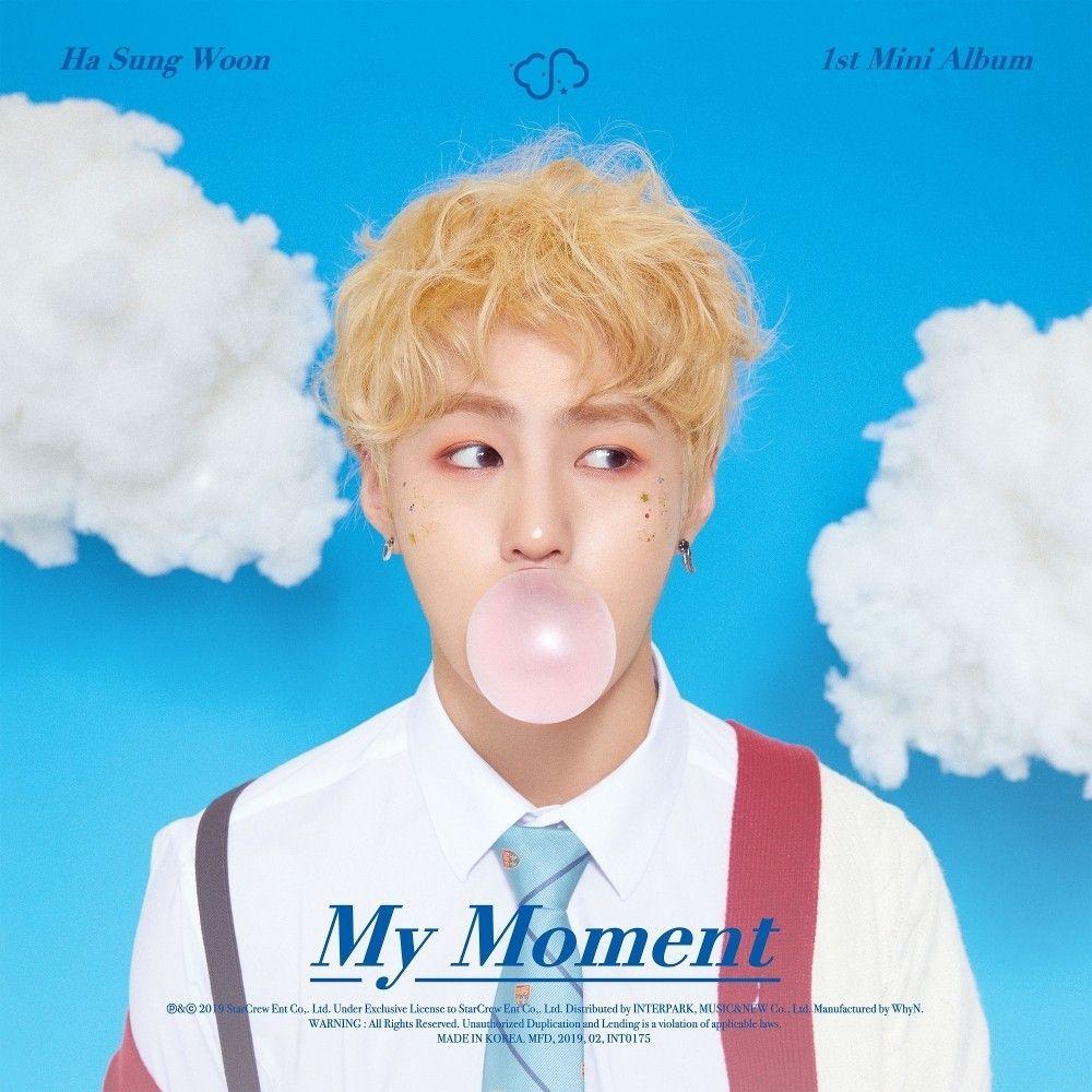 Portada de Álbum "My Moment", de HA SUNG WOON