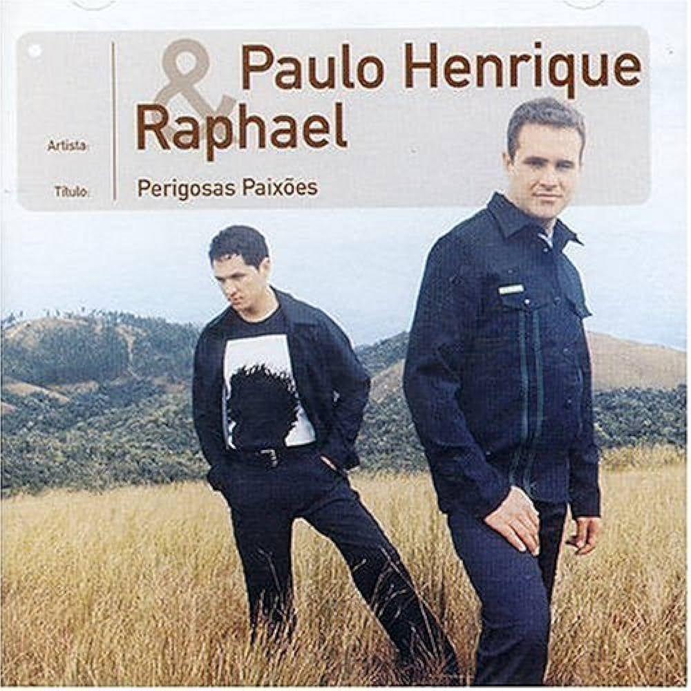 Portada de Álbum "Perigosas Paixões", de Paulo Henrique & Raphael