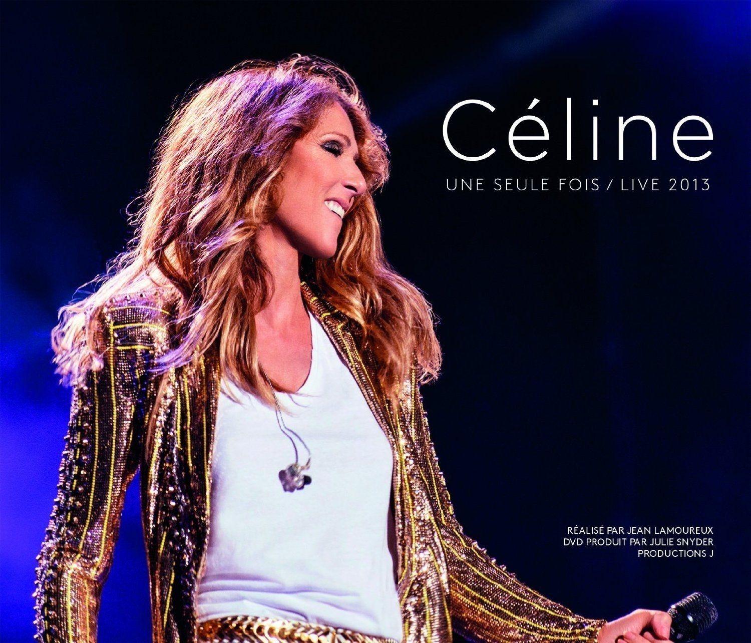 Album cover of " Une Seule Fois (Live)" by Céline Dion