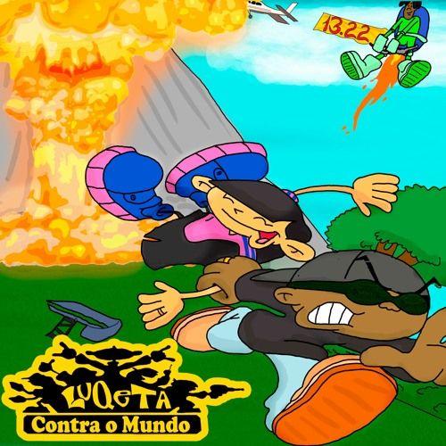 Capa do Single/EP "contra o mundo", de luqeta