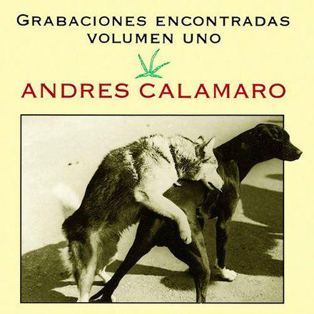 Portada de Álbum "Grabaciones Encontradas", de Andrés Calamaro