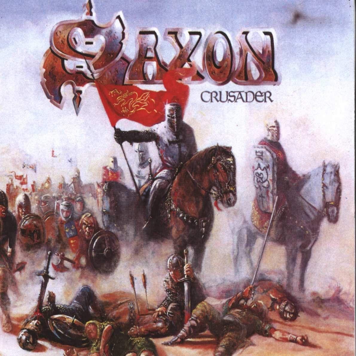 Capa do álbum "Crusader", de Saxon