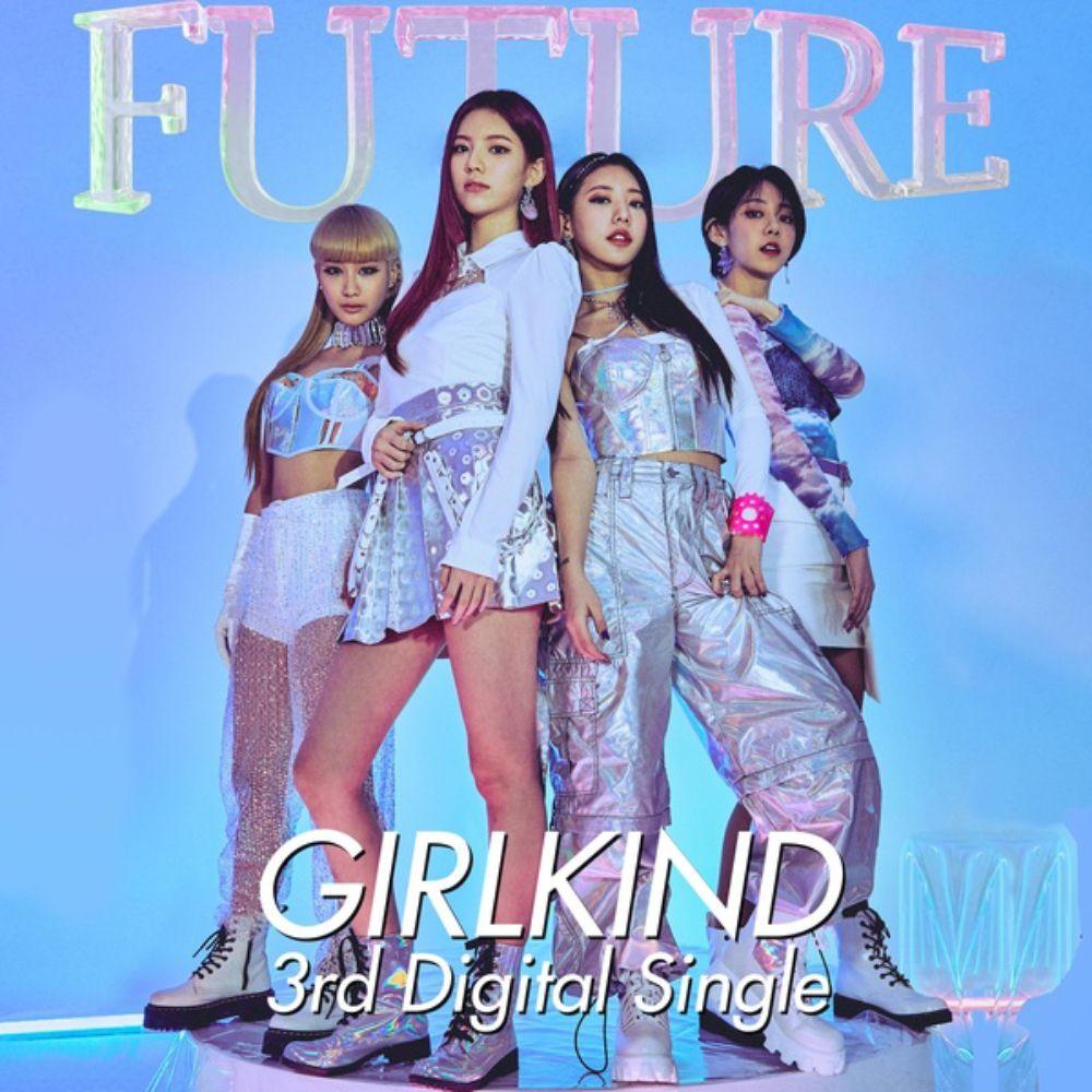 Portada de Sencillo/EP "FUTURE 퓨쳐", de Girlkind