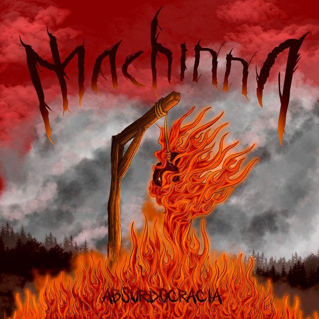 Portada de Sencillo/EP "Absurdocracia", de Machinna Inc