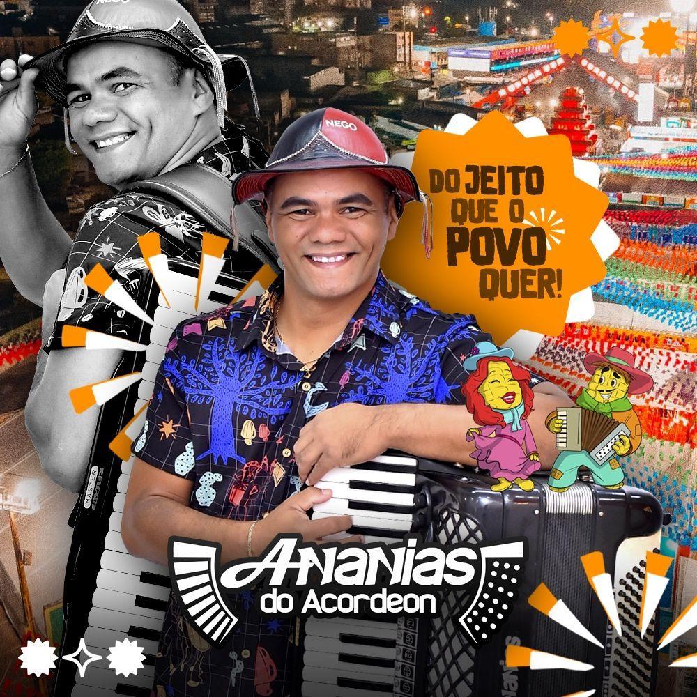 Portada de Álbum "Do Jeito Que o Povo Quer", de Ananias do Acordeon